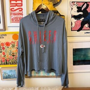 NFL Chiefs Gray Women's Hoodie